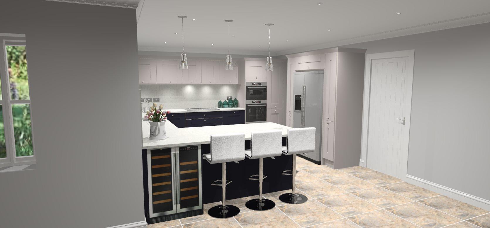 LIVING DINING KITCHEN